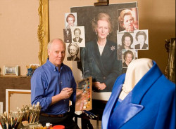 Richard Stone, in his studio