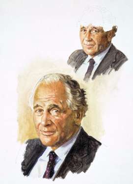 A photograph of a head study