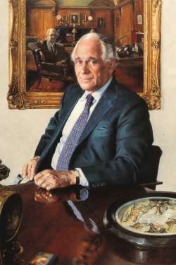 A portrait of Sir Evelyn De Rothschild thumbnail