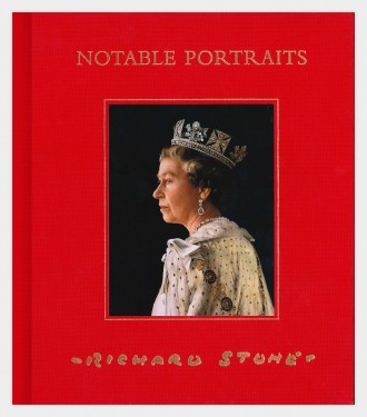 A photograph of "Notable Portraits" by Richard Stone Book Cover