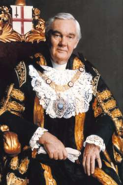 A portrait of Sir Alan Davis