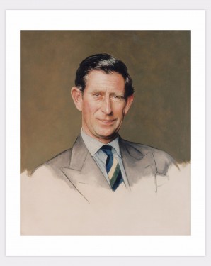 A portrait of His Royal Highness, The Prince of Wales by Richard Stone
