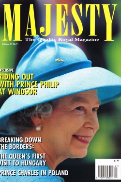 A scan of Majesty Magazine